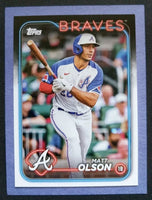 Atlanta Braves 2024 Topps 17 Card Hand Collated Team Set Featuring Ronald Acuna and Matt Olson Plus