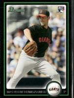 Madison Bumgarner 2010 Bowman Draft Picks & Prospects Series Mint ROOKIE Card #BDP9