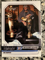 Shai Gilgeous-Alexander 2025 Panini Instant NBA Champions Series Mint Card #30