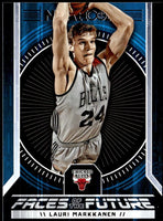 Lauri Markkanen 2017 2018 Hoops Faces of the Future Series Mint Rookie Card #7