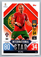 Pepe 2022 2023 Topps Match Attax UEFA International Star Series Mint Card #IS10