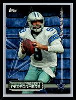 Tony Romo / Emmitt Smith 2015 Topps Past and Present Performers Series Mint Card #PPMS