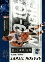 Vince Carter 2009 2010 Playoff Contenders Season Ticket Series Mint Card #91