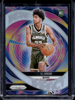 AJ Johnson 2024 2025 Panini Prizm Instant Impact Series Mint Rookie Card #11