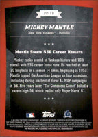 Mickey Mantle 2010 Topps Peak Performance Series Mint Card #PP-18