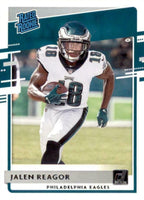 Philadelphia Eagles 2020 Donruss Factory Sealed Team Set with Jalen Hurts Rated Rookie Card #314