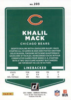 Chicago Bears 2021 Donruss Factory Sealed Team Set with a Rated Rookie Card of Justin Fields #253