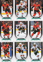 Ottawa Senators 2020 2021 Upper Deck PARKHURST Factory Sealed Team Set with Brady Tkachuk SP Card #250 Plus