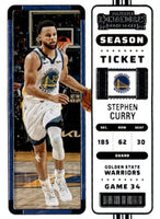 Stephen Curry 2022 2023 Panini Contenders Season Ticket Series Mint Card #31