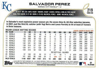 Kansas City Royals 2022 Topps Complete Mint Hand Collated 20 Card Team Set Featuring Salvador Perez and 4 Rookie Cards Plus