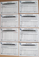 Tampa Bay Rays 2022 Topps Hand Collated 23 Card Team Set Featuring Shane McClanahan Future Stars, Randy Arozarena All Star Rookie Cup and Wander Franco Rookie Card Plus
