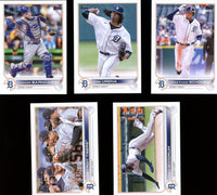 Detroit Tigers 2022 Topps Complete Mint Hand Collated 23 Card Team Set Featuring Miguel Cabrera and 3 Rookie Cards Plus