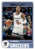 Ja Morant 2023 2024 Hoops Basketball Series Mint Tribute Subset Card #281