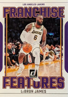 LeBron James 2023 2024 Panini Donruss Franchise Features Series Mint Card #23