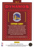 Stephen Curry 2023 2024 Hoops Dynamos Series Mint Insert Card #9