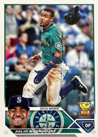 Seattle Mariners 2023 Topps Factory Sealed 17 Card Team Set with Julio Rodriguez All Star Rookie Card plus
