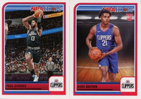 Los Angeles Clippers 2023 2024 Hoops Factory Sealed Team Set Featuring Kawhi Leonard, Paul George and Russell Westbrook with Kobe Brown Rookie Card