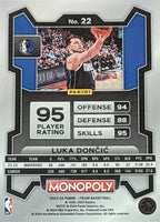 Luka Doncic 2023 2024 Panini Prizm Monopoly Series Mint Card #22
