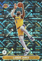 LeBron James 2023 2024 Panini Sticker Silver Foil HOLO Series Mint Card #359