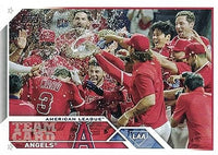 Los Angeles Angels 2023 Topps Complete Mint Hand Collated 20 Card Team Set Featuring Mike Trout and 2 Different Shohei Ohtani Cards Plus