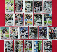 Chicago White Sox 2023 Topps Complete Mint Hand Collated 21 Card Team Set