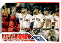 Boston Red Sox 2023 Topps Complete Mint Hand Collated 23 Card Team Set Featuring Rookie Cards of Masataka Yoshida, Triston Casas and Brayan Bello Plus Rafael Devers and More