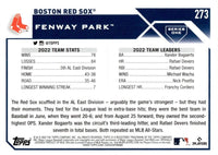 Boston Red Sox 2023 Topps Complete Mint Hand Collated 23 Card Team Set Featuring Rookie Cards of Masataka Yoshida, Triston Casas and Brayan Bello Plus Rafael Devers and More