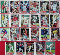 Boston Red Sox 2023 Topps Complete Mint Hand Collated 23 Card Team Set Featuring Rookie Cards of Masataka Yoshida, Triston Casas and Brayan Bello Plus Rafael Devers and More