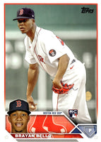 Boston Red Sox 2023 Topps Complete Mint Hand Collated 23 Card Team Set Featuring Rookie Cards of Masataka Yoshida, Triston Casas and Brayan Bello Plus Rafael Devers and More