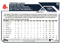 Boston Red Sox 2023 Topps Complete Mint Hand Collated 23 Card Team Set Featuring Rookie Cards of Masataka Yoshida, Triston Casas and Brayan Bello Plus Rafael Devers and More