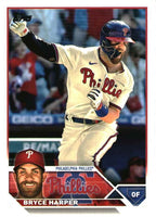 Philadelphia Phillies 2023 Topps Complete Mint Hand Collated 25 Card Team Set with 4 Rookie and 2 Future Stars Cards Plus Bryce Harper, Rhys Hoskins and Others