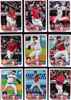 Cleveland Guardians 2023 Topps Complete Mint Hand Collated 25 Card Team Set Featuring 7 Rookie Cards Plus Veteran Stars