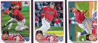 Cleveland Guardians 2023 Topps Complete Mint Hand Collated 25 Card Team Set Featuring 7 Rookie Cards Plus Veteran Stars
