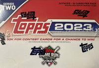2023 Topps Baseball Series TWO Retail Box of 24 Packs