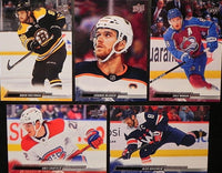 2022 2023 Upper Deck Hockey Series Complete Mint Basic 600 Card Set with Series #1, 2 and Extended