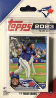 Toronto Blue Jays 2023 Topps Factory Sealed 17 Card Team Set
