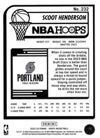Portland Trail Blazers 2023 2024 Hoops Factory Sealed Team Set Featuring Rookie Cards of Scoot Henderson, Kris Murray and Rayan Rupert