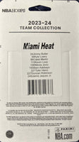 Miami Heat 2023 2024 Hoops Factory Sealed Team Set Featuring Jimmy Butler, Kyle Lowry and Tyler Herro with Jaime Jaquez Jr. Rookie Card