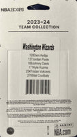 Washington Wizards 2023 2024 Hoops Factory Sealed Team Set with Tristan Vukcevic and Bilal Coulibaly Rookie Cards