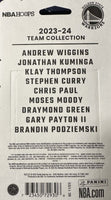Golden State Warriors 2023 2024 Hoops Factory Sealed Team Set with Stephen Curry Plus