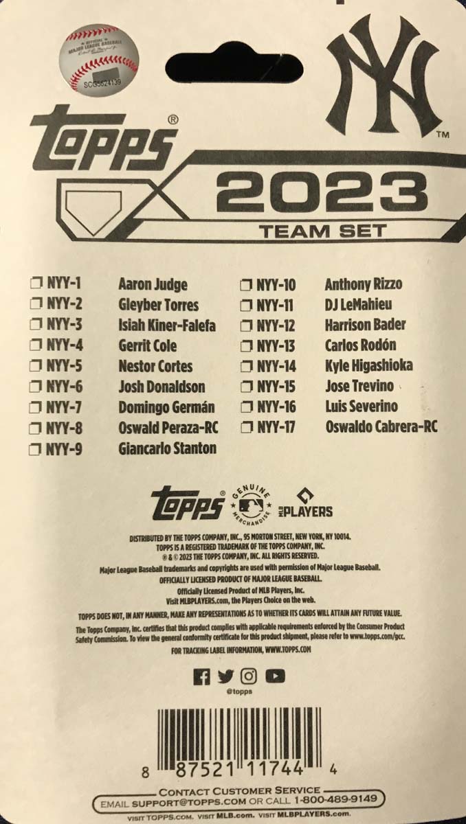 2023 Topps Big League card of Josh Donaldson - Yankees