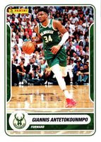 Giannis Antetokounmpo 2023 2024 Panini Limited Edition Full Sized Sticker Card Series Mint Card #91
