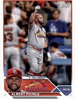 St. Louis Cardinals 2023 Topps Complete Mint Hand Collated 24 Card Team Set Featuring Rookie Cards of Jordan Walker and Nolan Gorman