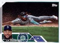 Seattle Mariners 2023 Topps Factory Sealed 17 Card Team Set with Julio Rodriguez All Star Rookie Card plus