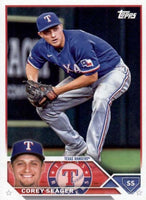Corey Seager 2023 Topps Baseball Series Mint Card #315