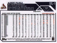 St Louis Cardinals 2023 Topps Factory Sealed 17 Card Team Set with 4 Rookie Cards Plus