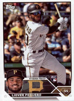 Pittsburgh Pirates 2023 Topps Factory Sealed 17 Card Team Set with 3 Rookie Cards Plus