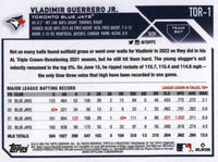 Toronto Blue Jays 2023 Topps Factory Sealed 17 Card Team Set
