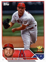 Los Angeles Angels 2023 Topps Complete Mint Hand Collated 20 Card Team Set Featuring Mike Trout and 2 Different Shohei Ohtani Cards Plus