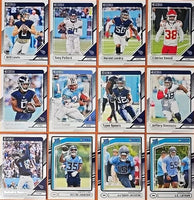 Tennessee Titans 2024 Donruss Factory Sealed Team Set Featuring Will Levis and Rated Rookie Cards of J.C. Latham, Jha'Quan Jackson and Dillon Johnson Plus